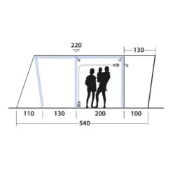 Outwell Jonesville 440sa Flex Awning -Vango Sale Store 111412 jonesville 440sa flex drawing other6