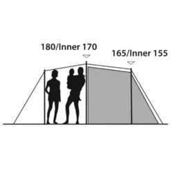 Outwell Earth 5 Plus Tent -Vango Sale Store 111486 earth 5 plus drawing other4