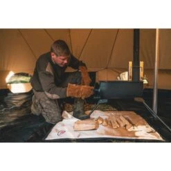 Outwell Robens Klondike Twin Tipi Tent (2023) -Vango Sale Store 130359 klondike twin feature photo8