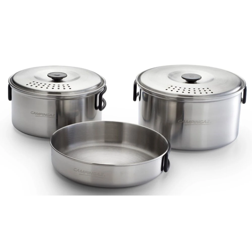 Campingaz Stainless Steel Camping Kit (2024) 2 Campingaz Stainless Steel Camping Kit (2024) - Image 2