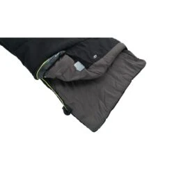 Outwell Celebration Lux Sleeping Bag (Black) -Vango Sale Store 230360 celebration lux black left side zipper feature photo12