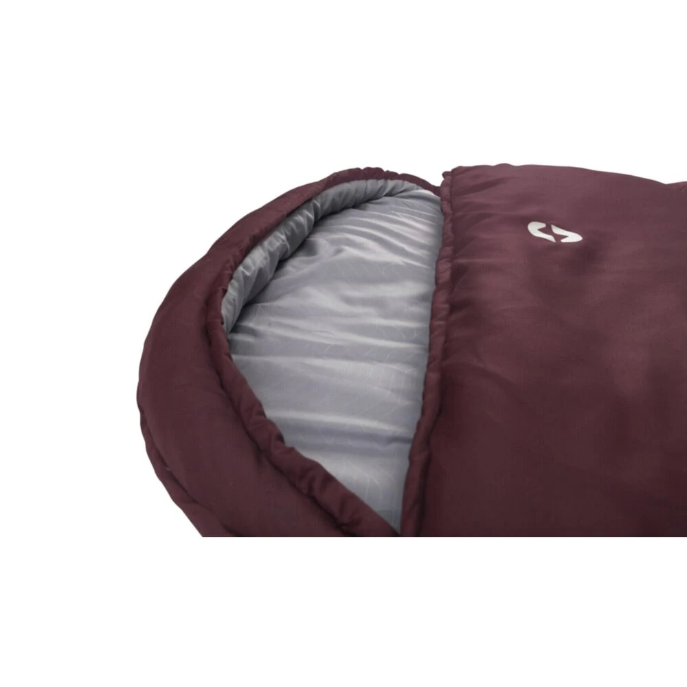 Outwell Campion Lux Sleeping Bag (Aubergine) 3 Outwell Campion Lux Sleeping Bag (Aubergine) - Image 3
