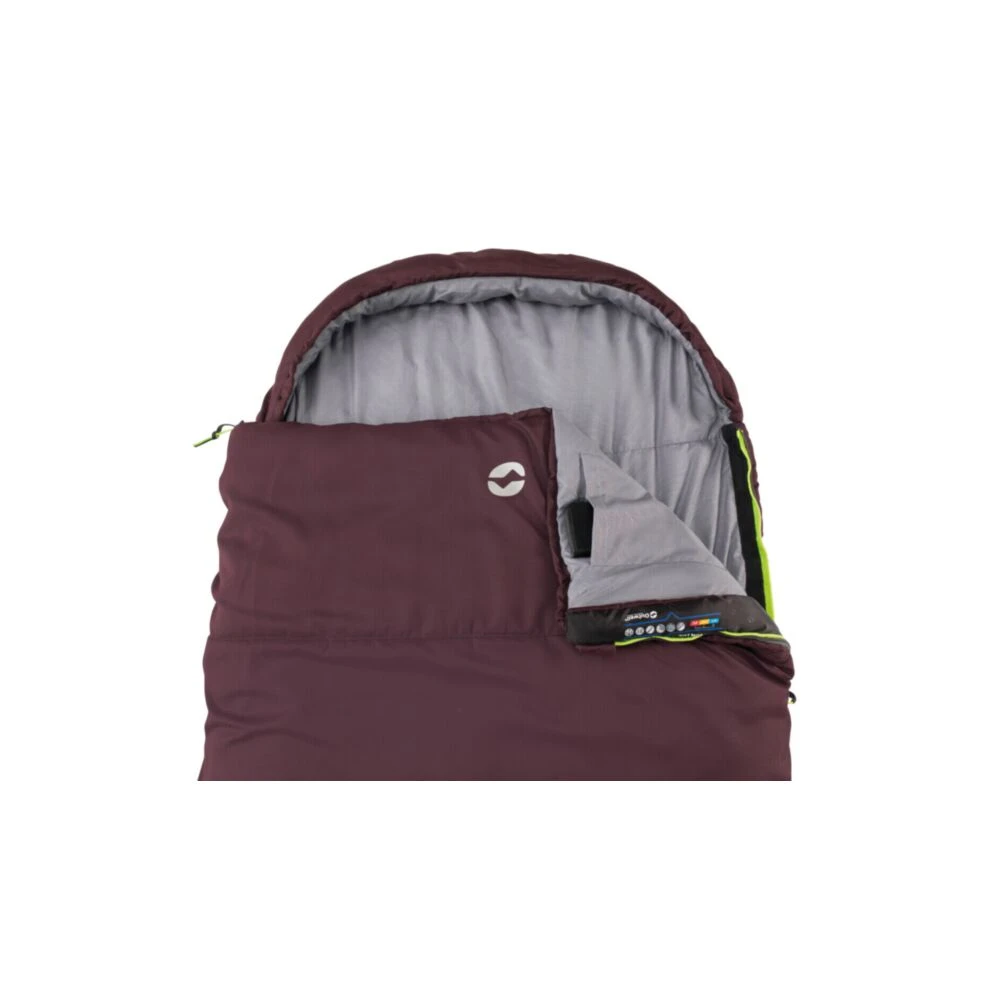 Outwell Campion Lux Sleeping Bag (Aubergine) 5 Outwell Campion Lux Sleeping Bag (Aubergine) - Image 5