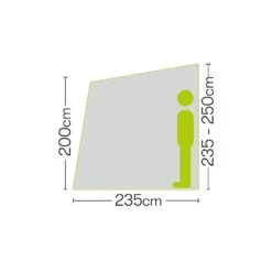 Quest Falcon Pro 260 Air Porch Caravan Awning -Vango Sale Store a3501a mg 6 midsize