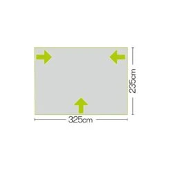 Quest Falcon Pro Air 325 Porch Caravan Awning -Vango Sale Store a3502 mg 7 midsize