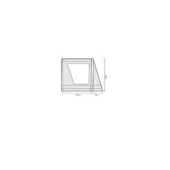 Outdoor Revolution Airedale 7.0se / 9.0se Front Porch Extension -Vango Sale Store airedale 7se 9se front porch extension floorplan 1
