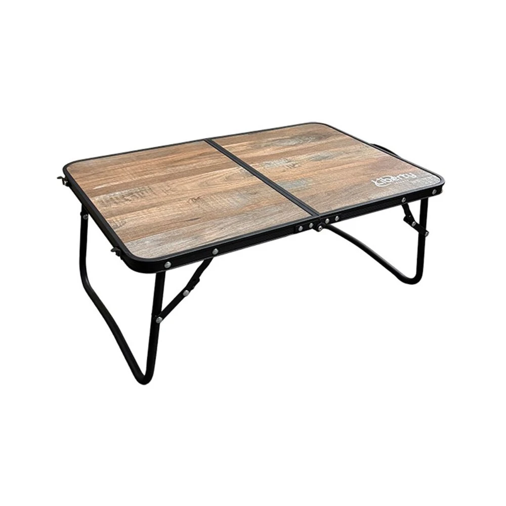 Quest Liberty Arkle Wood Effect Folding Table - Low 1 Quest Liberty Arkle Wood Effect Folding Table - Low