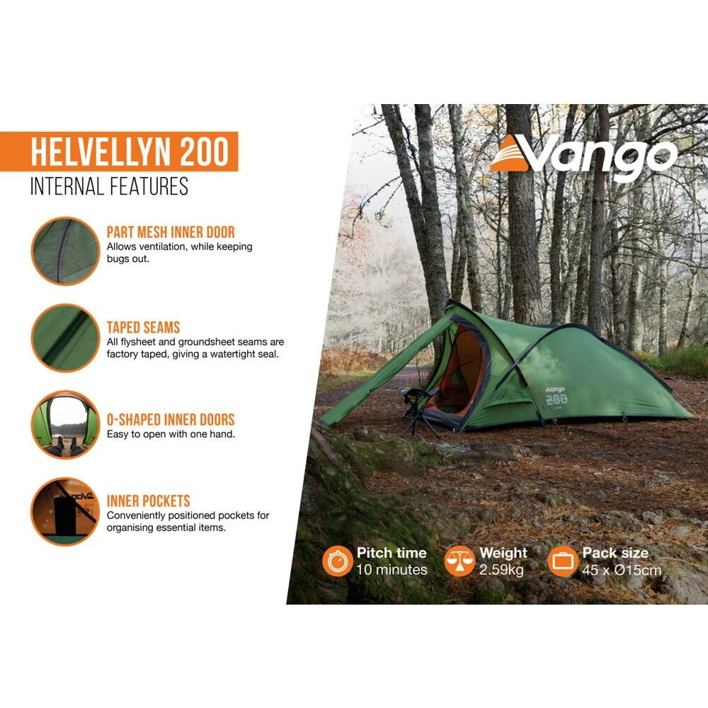 Vango Helvellyn 200 Tent (2025) 11 Vango Helvellyn 200 Tent (2025) - Image 11
