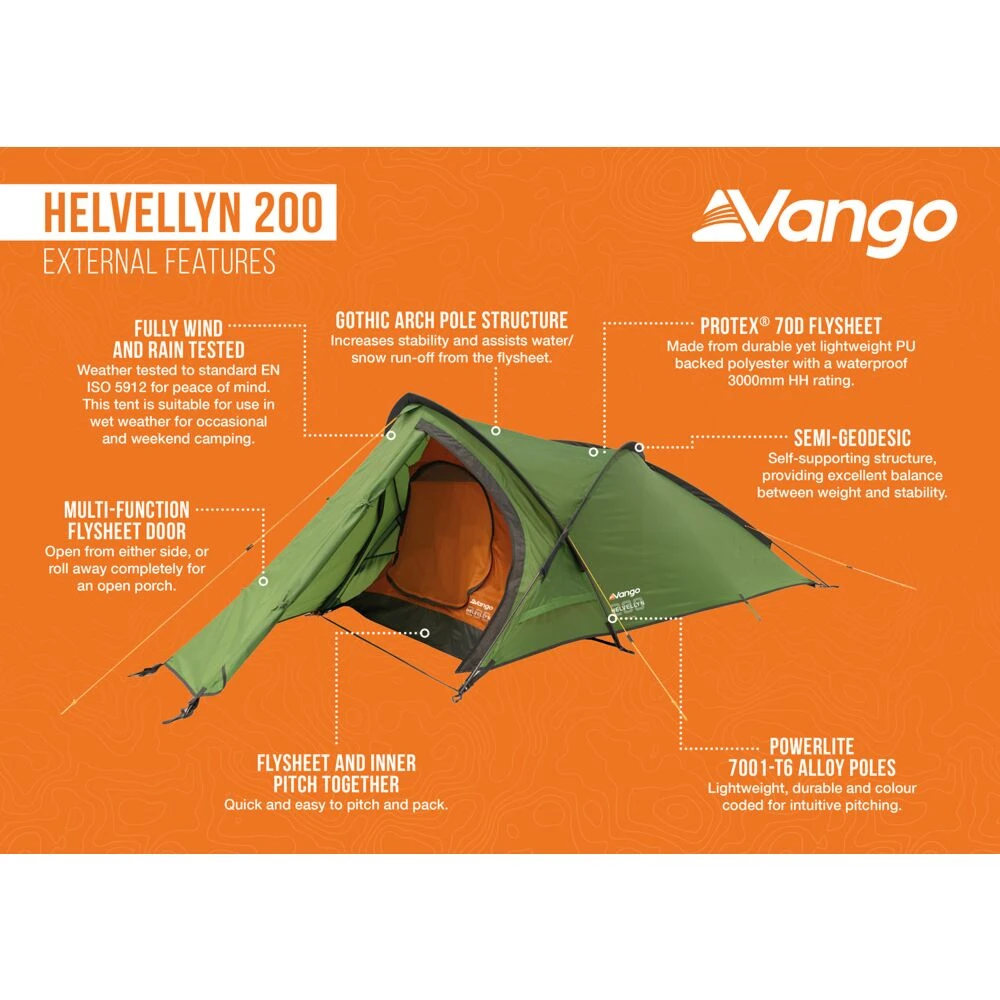 Vango Helvellyn 200 Tent (2025) 10 Vango Helvellyn 200 Tent (2025) - Image 10