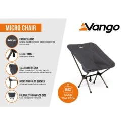 Vango Micro Chair (India Ink) -Vango Sale Store micro chair india ink infographic lowres