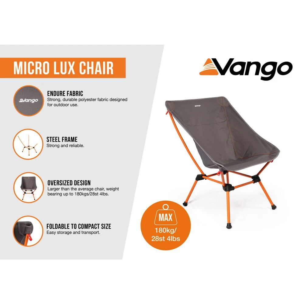 Vango Micro Lux Chair (India Ink) 3 Vango Micro Lux Chair (India Ink) - Image 3