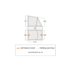 Vango Airbeam Vango Balletto Tall Annex Elements Shield -Vango Sale Store tall annex elements shield balletto