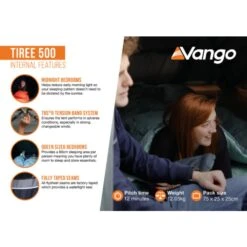 Vango Tiree 500 Tent -Vango Sale Store tiree 500 infographic2 lr