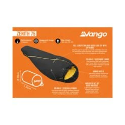 Vango Zenith 75 Sleeping Bag -Vango Sale Store zenith 75 infographic small